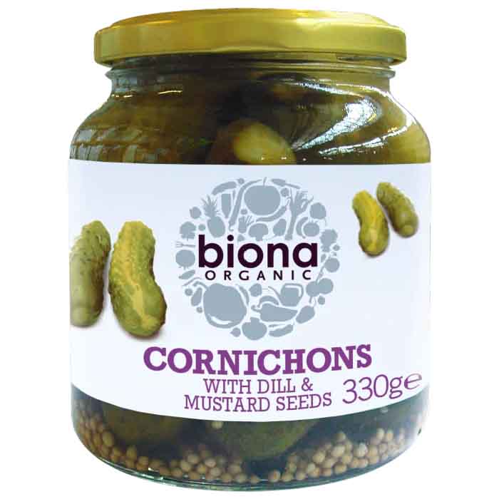 Biona - Cornichons, 330g