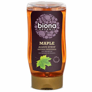 Biona - Organic Maple & Agave Syrup Squeezy, 350ml