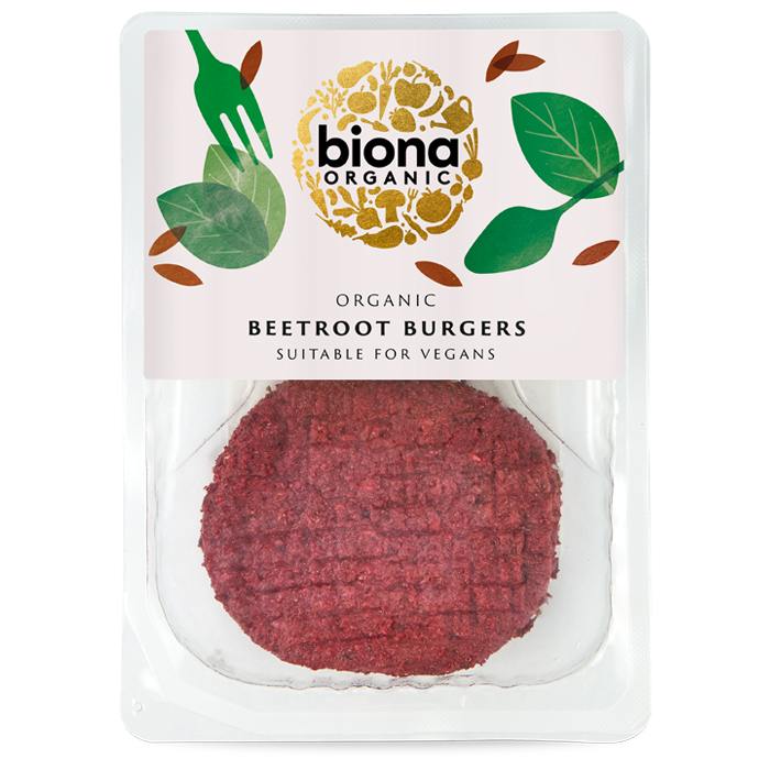 Biona - Organic Burgers Organic Beetroot Burgers ,150g