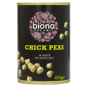 Biona - Organic Chick Peas Cans | Multiple Options