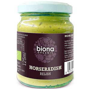 Biona - Organic Horseradish Relish, 125g