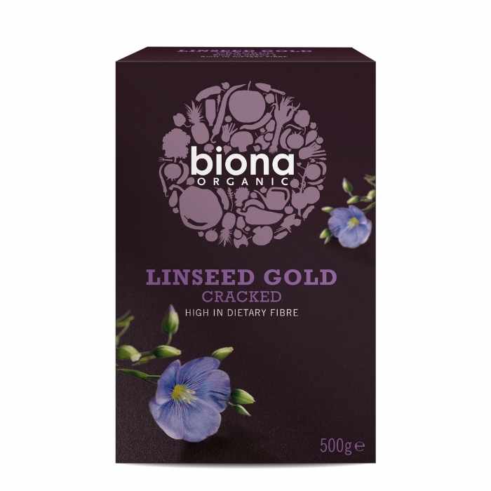 Biona - Organic Linseed Gold, 500g Cracked