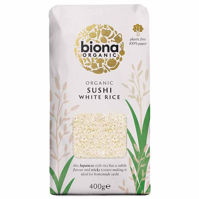 Biona - Organic Sushi Rice, 400g