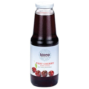 Biona - Organic Tart Cherry Pure Juice, 1L | Multiple Options