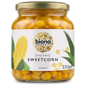 Biona - Sweetcorn Glass Organic, 350g