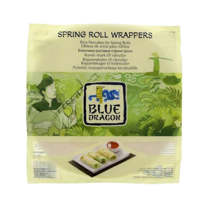 Blue Dragon - Spring Roll Wrapper, GF, 34g