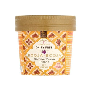 Booja Booja - Caramel Pecan Praline Vegan Ice Cream | Multiple Sizes