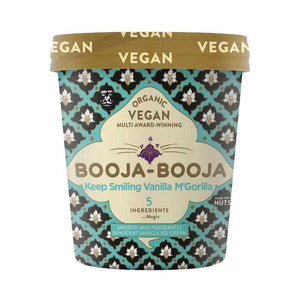 Booja Booja - Keep Smiling Vanilla M'Gorrila Vegan Ice Cream, 500ml