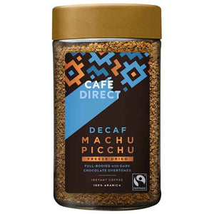 Cafédirect - Decaf Fairtrade Freeze Dried Machu Picchu, 100g