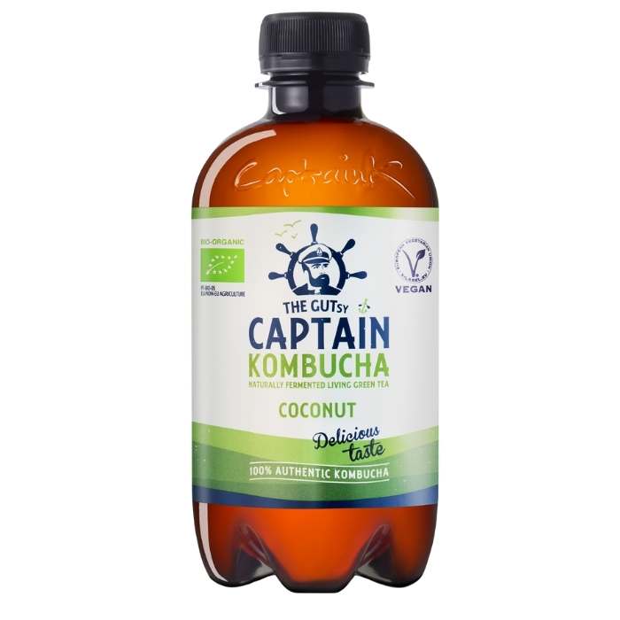 Captain Kombucha - Organic Kombucha | Multiple Flavours - PlantX UK