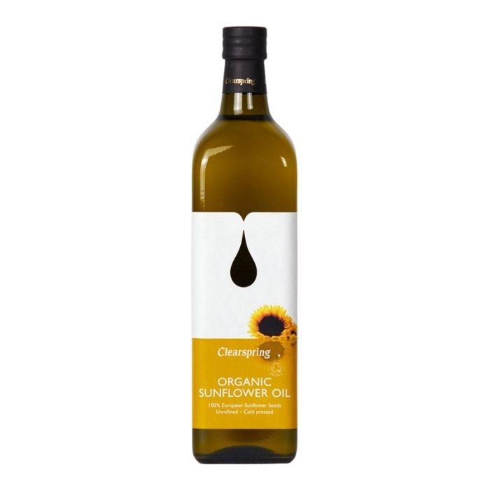 Clearspring - Organic Sunflower Oil, 1L - front