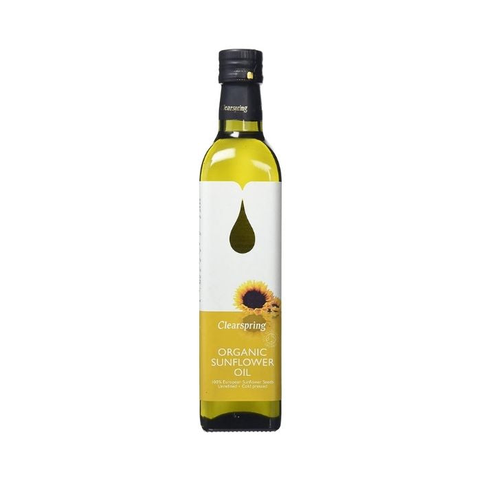 Clearspring - Organic Sunflower Oil, 500ml - front