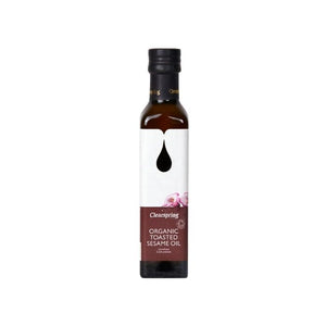 Clearspring - Organic Toasted Sesame Oil, 250ml & 500ml