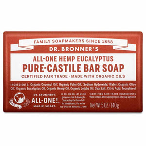 Dr Bronners - Bar Soap, 140g | Multiple Scents