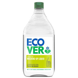 Ecover - Washing Up Liquid - Lemon & Aloe Vera | Multiple Sizes