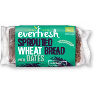 Everfresh - Organic Sprouted Wheat Bread, 400g | Multiple Flavours