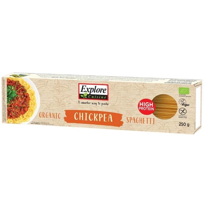 Explore Cuisine - Organic Chickpea Fusilli, 250ml - front