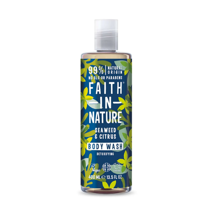 Faith In Nature - Bath & Shower Gel, 400ml  Seaweed