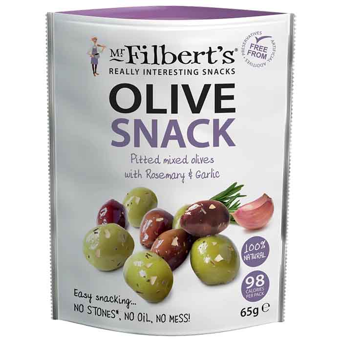 Filberts - Mixed Olives with Rosemary and Garlic, 65g