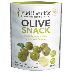 Mr. Filbert's- Olive Snack Pack Lemon & Oregano, 65g