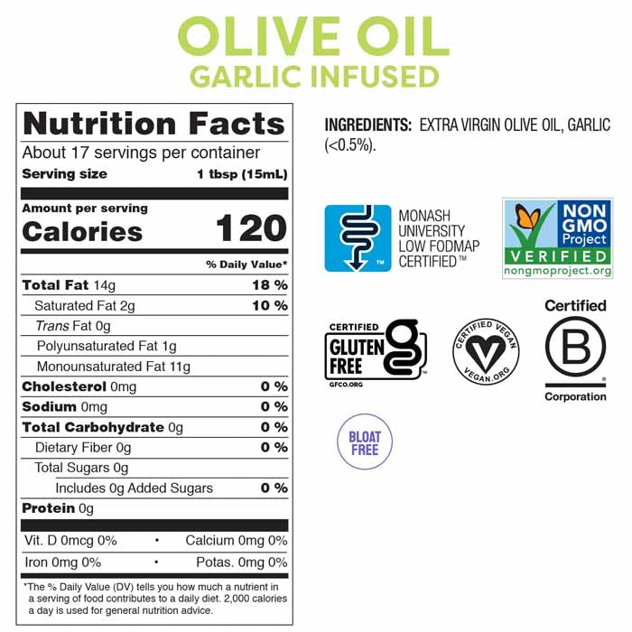 Fody Low FODMAP GarlicInfused Oil, 250ml PlantX UK