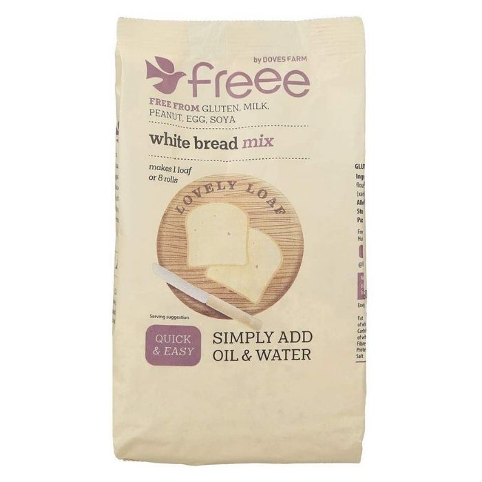 Freee - Gluten-Free White Bread Mix, 500g - front