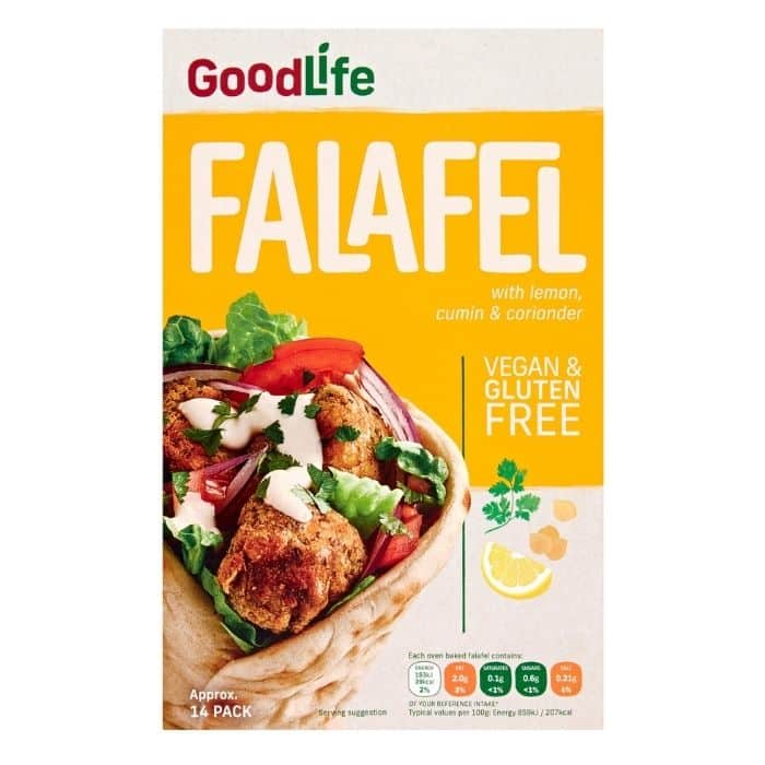 Goodlife - Falafels with Chickpea, Cumin & Coriander, 280g - front