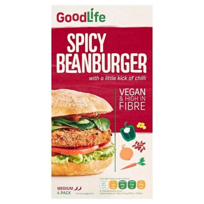 Goodlife Foods - Spicy Veg Bean Burger