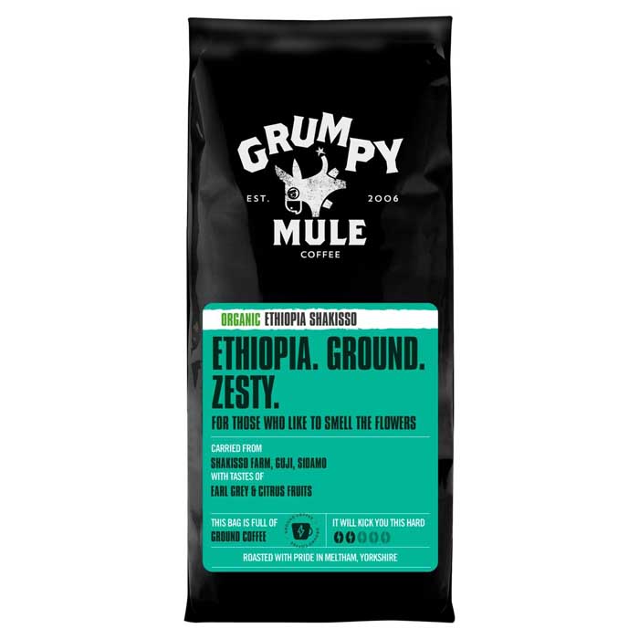 Grumpy Mule - Organic Ethiopia Shakisso Ground, 227g