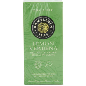 Hambleden Herbs - Organic Lemon Verbena Tea Bags, 27.5g