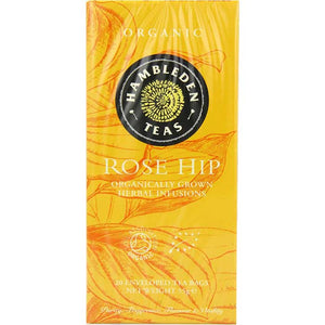 Hambleden Herbs - Organic Rose Hip Tea, 20 Bags