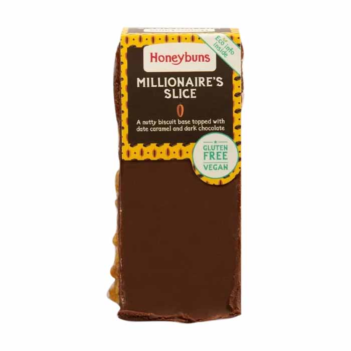 Honeybuns - Millionaire's Slice, 64g  Pack of 16