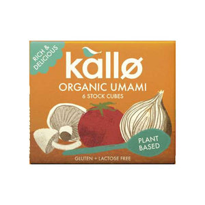 Kallo - Organic Umami Stock Cubes, 6 Cubes, 66g