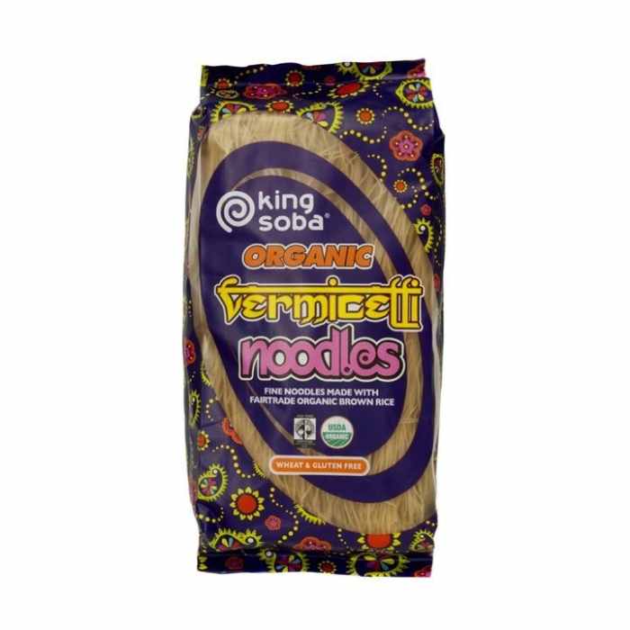 King Soba - Organic Fairtrade Vermicelli Noodles, 250g