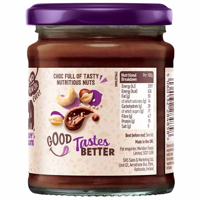 Meridian Foods - Chocca Crunchy Chocolate Spread, 240g