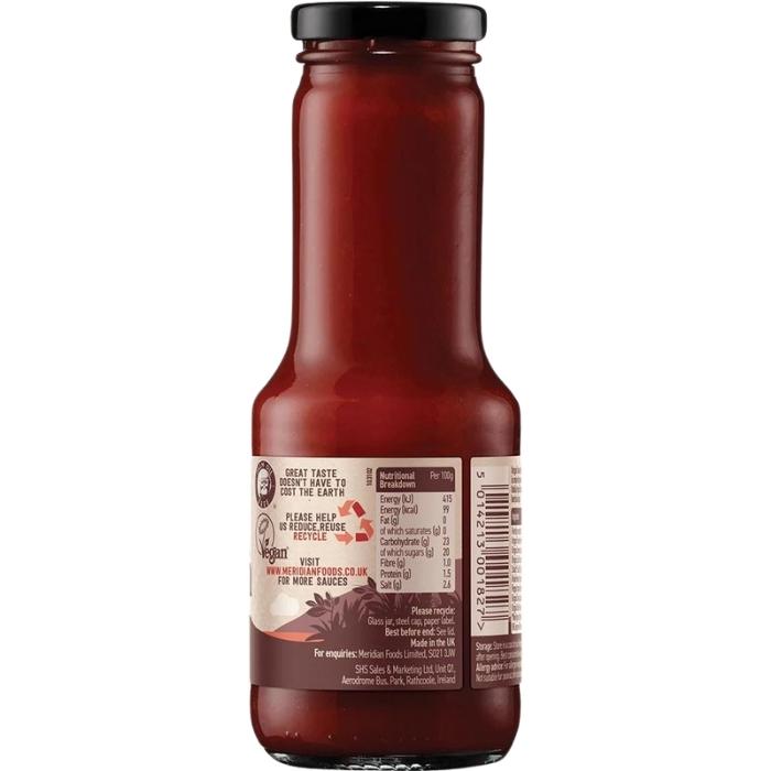 Meridian Foods - Organic Tomato Ketchup, 285g - back