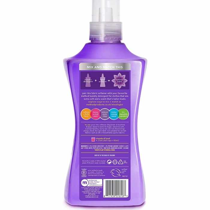 Method - Fabric Softener Ocean Violet, 1.56L back