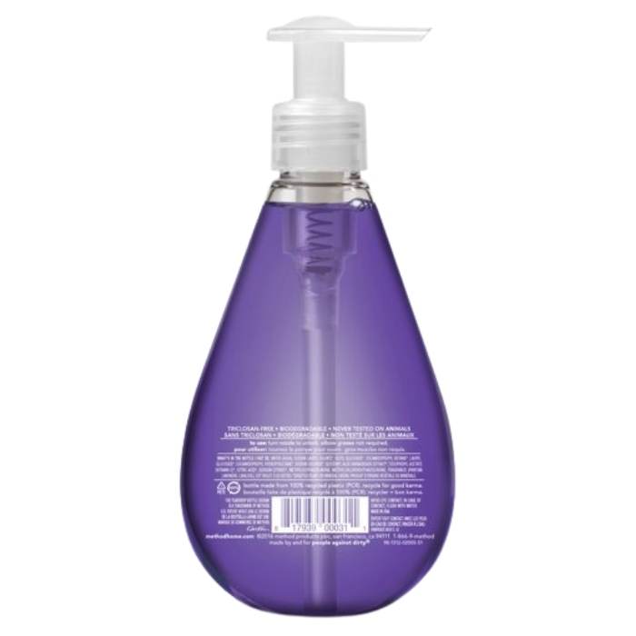 Method - Gel Hand Wash French Lavender, 354ml - back