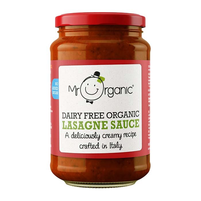 Mr Organic - Dairy-Free Organic Lasagne Sauce, 350g