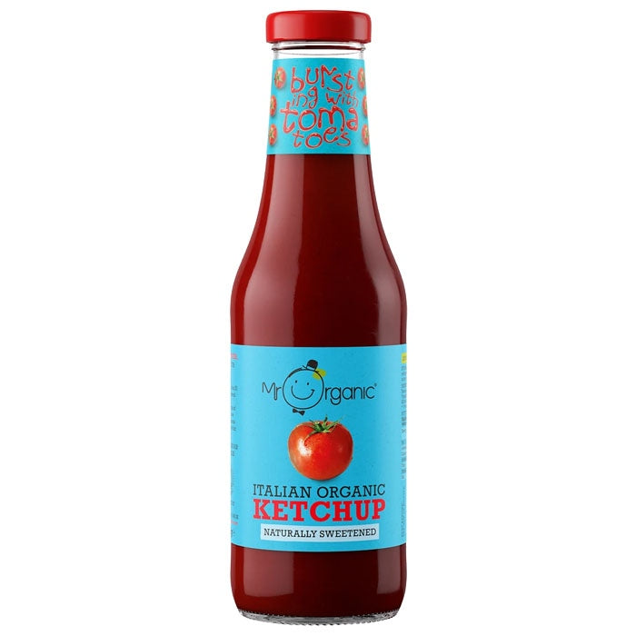 Mr Organic - Organic Naturally Sweetened Italian Ketchup, 480g