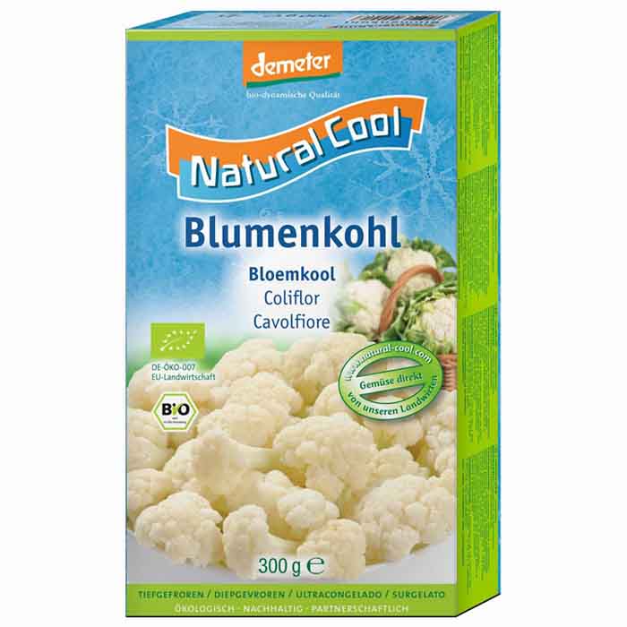 Natural Cool - Organic Cauliflower, 300g