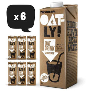 Oatly - Chocolate Oat Milk Drink, 1L | Pack of 6