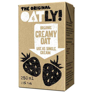 Oatly - Organic Oat Alternative 2 Cream, 250ml | Pack of 18