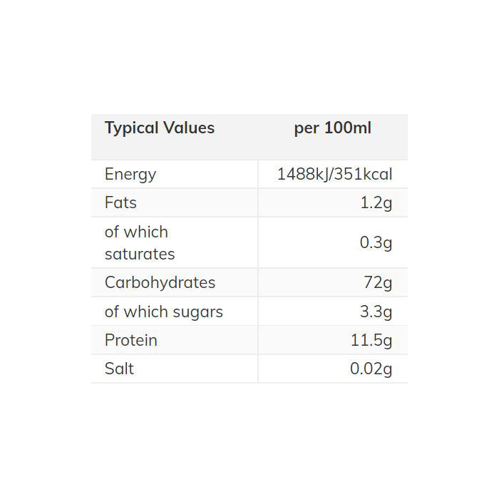 Organico - Organic Gigli Pasta, 500g - Back