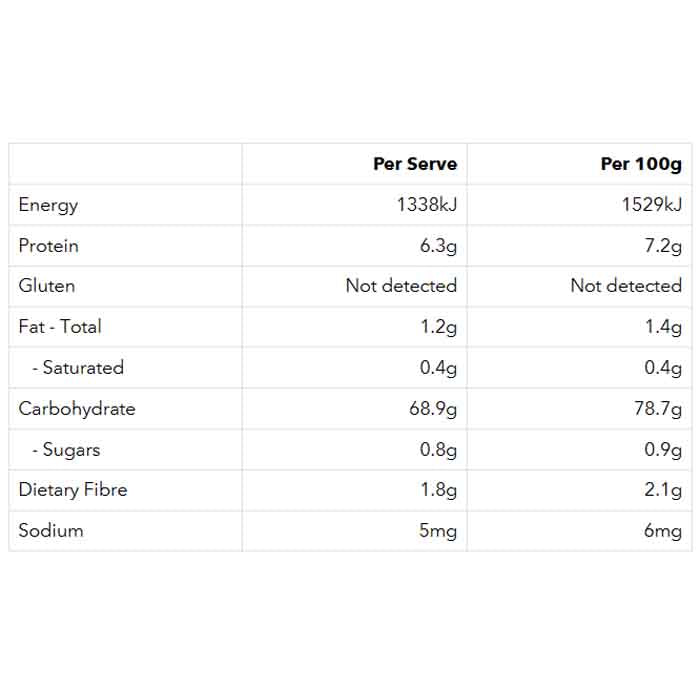 Orgran - Corn and Veg Penne, 350g Back