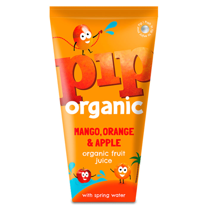 Pip Organic - Apple Juice with Spring Water Mango Orange, 180ml