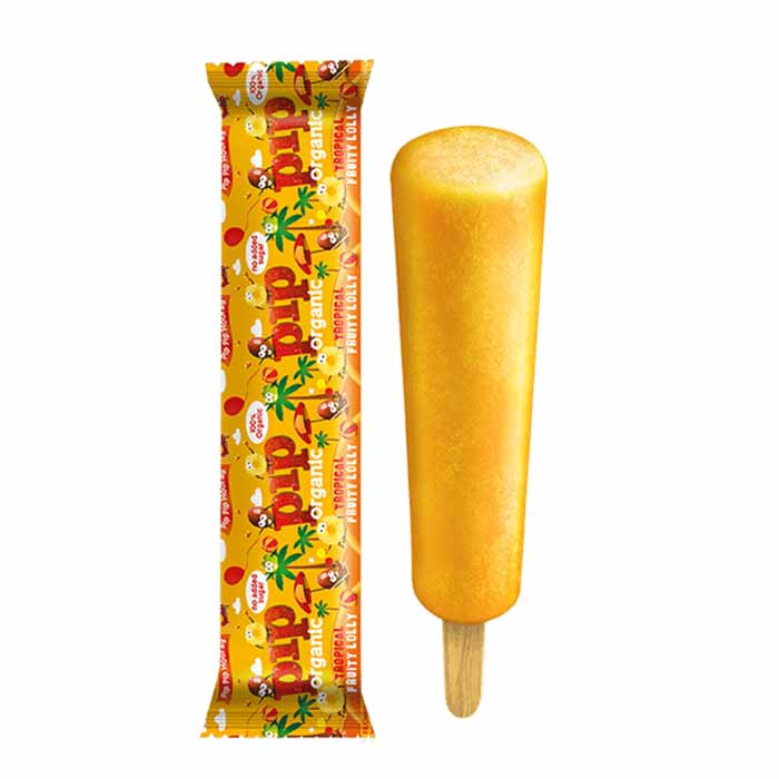 Pip Organic - Fruity Ice Lolly - Tropical, 40ml 