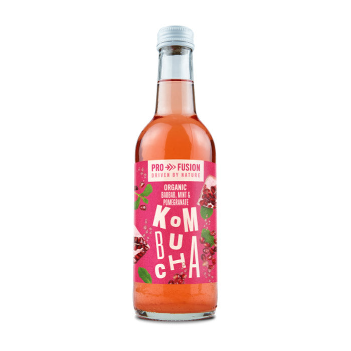 Profusion - Organic Kombucha - Baobab Mint Pomegranate, 330ml 