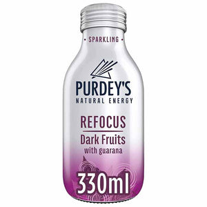Purdeys - Refocus Vitamin Energy Drink (Bottle), 330ml | Pack of 12
