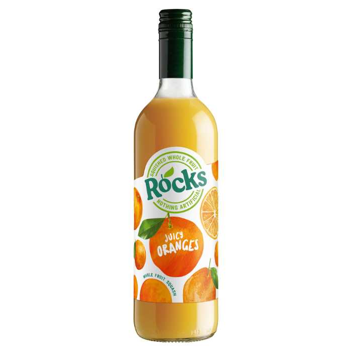 Rocks - Squash Orange, 740ml - front